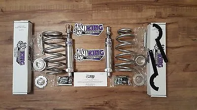 1964-1968 Mustang Viking Front Double Adjustable Coilover Kit SBF Made In USA * • $790