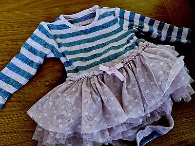 Girls Baby Vest Tutu By NEXT  Aged 0-3 Months White White • £1.95