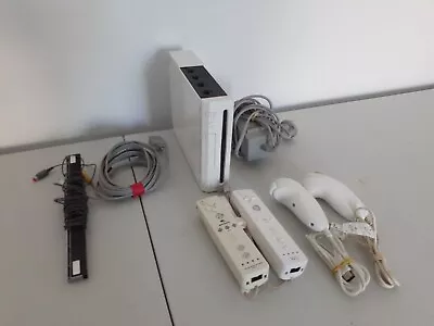 Nintendo Wii Console  With 2 Controls & 2 Nunchuks Bundle • $69