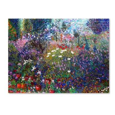 Manor Shadian Garden In Maui Ii 14 X 19 Canvas Art • $31.34