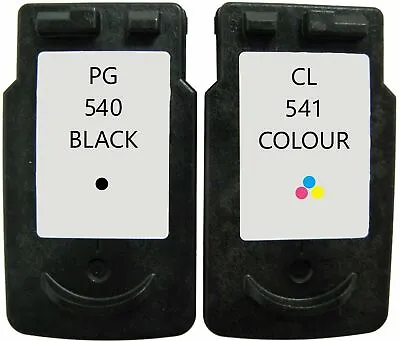 Refilled Ink For Canon PG 540 Black And CL 541 Colour Cartridges Pixma MG3600 • £22.99