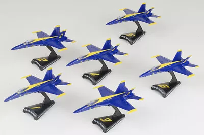 PSBA001 Postage Stamp Planes F/A-18C Hornet 1/150 Model USN Blue Angels 6-Piece • $112.98