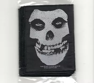 Misfits Punk Patch White Skull • £4.64