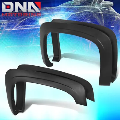 For 2007-2014 Silverado 1500 2500HD 3500HD Fleetside Fender Flares 4pcs Matte • $66.99