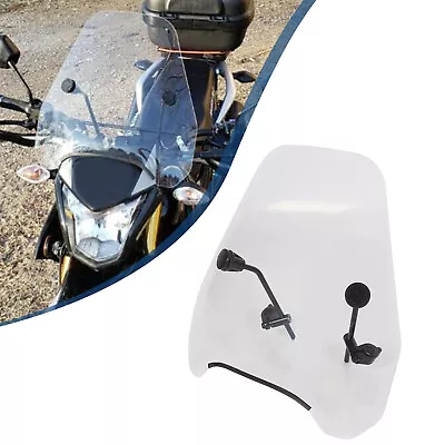 $61.50 • Buy Universal Windshield S06 For Motorcycle Harley Honda Indian 7/8  1  S-06C