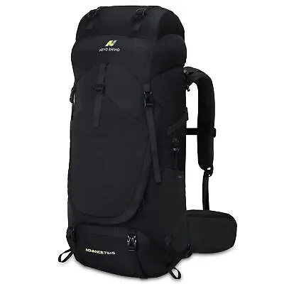 N NEVO RHINO Internal Frame Hiking Backpack 50/60/65/70/80L Mountain Climbin... • $165.05