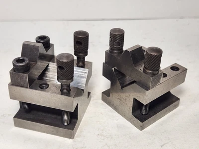 $124.62 • Buy Vintage Taft Pierce No. 805 Matched V-Block Set With Clamps - U.S.A. Made