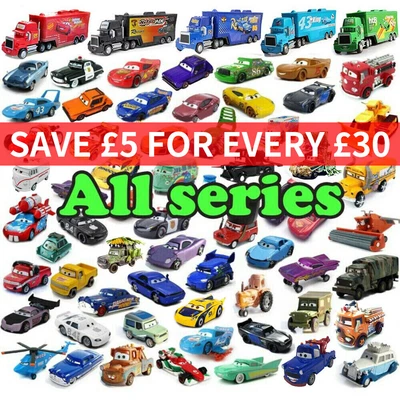 £6.29 • Buy Disney Pixar Cars Lot Lightning McQueen 1:55 Die-cast Model Car Toy Boy Gift UK