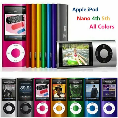 $89.09 • Buy Apple IPod Nano 4th 5th Generation （8GB 16GB ）Replaced New Battery All Colors