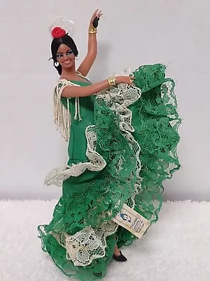 Vintage Marin Chiclana Dancer Doll Rare Green Gown 8” Ana Maria#636 • $12.95