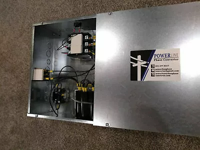 20 HP Rotary Phase Converter Panel With Push Button ON/OFF • $515