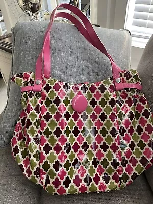 Vera Bradley Vinyl Frill  Tote Handbag NWOT • $15