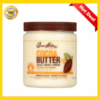 Queen Helene Cocoa Butter Crème Face & Body Lotion For Dry Skin 15 Oz • $8.99