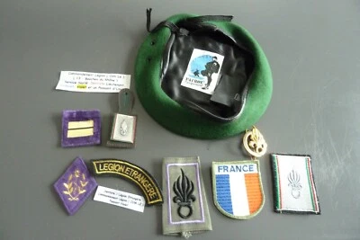 $48.16 • Buy Green Beret With Foreign Legion Dentist Insignia Com Le T58 Very Good Condition