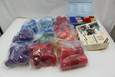 Assorted Hook And Loop Curlers Various Sizes Used • $20.99