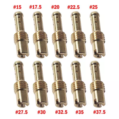 10 X Carburetor Parts Pilot Jet 8 Bleed Holes For MIKUNI VM/TM/TMX VM22/210/20 • $8.54