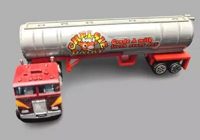 Majorette Bernard Cab With 1979 Kidco Chelsie Dairy Milk Tanker Truck 1/100 • $12.99