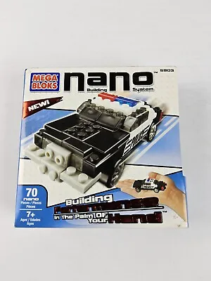 Mega Bloks Nano 5903 Building System Police Car New Unopened • $12.71