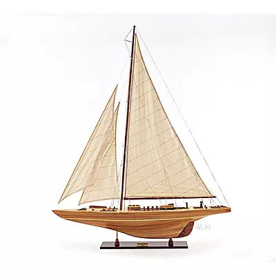 $303.99 • Buy America's Cup Endeavour 1934 Yacht Wood Model 40  Sailboat J Boat New