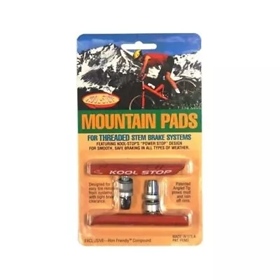 Kool Stop MT V Brake Pads — KSMTTSA / Salmon [2pc] —AUS STOCK— Bike MTB Shoe • $25.99