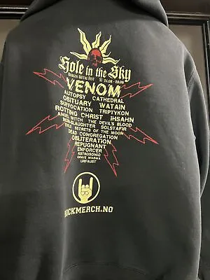 Venom Zip Up Hoody Hole In The Sky Festival Norway • $20