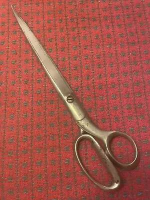 Vintage Clauss 12-inch Scissors 3762 Straight Crafts Sewing Shears USA • $12.99