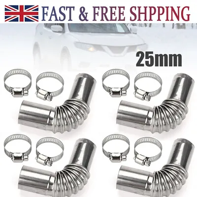 4x Exhaust Pipe Tube Elbow Connector 25mm For Eberspacher Webasto Diesel Heater • £9.96