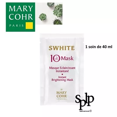 Mary Cohr Rousseaux Mask Lightener Instantaneous Face 1 Care Of 40 ML • £16.21