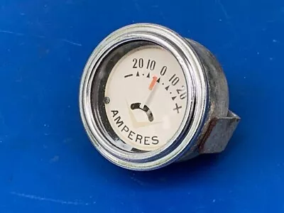 Vintage Stewart Warner 2 1/4  0-20 AMPS Gauge Meter RAT ROD HOT ROD CAR TRUCK • $18.95