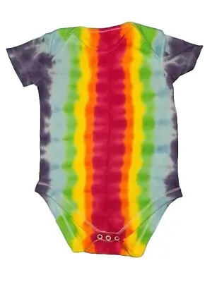 BNWOT Tie Dye Baby Vest Size 2 - 3 Years George Rainbow • £3.60