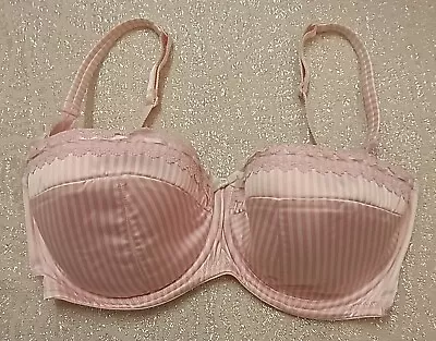 La Senza Wired And Lightly Padded Plunge Bra UK Size 36E Good Condition  • £11