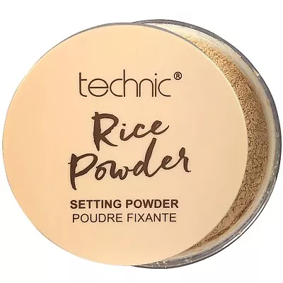 TECHNIC Rice Make-Up Long Lasting Setting Face Loose Powder Vegan 14g *NEW* • £4.49