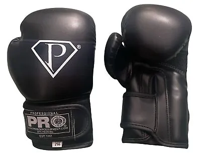 Pro Boxing Gloves 2oz  Kids  3-4 Years Old  Sparring Gloves Training Bag BLACK • $59.90