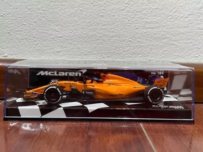 Minichamps F1 1:43 Fernando Alonso McLaren MCL33 2018 Rare! • $11.50