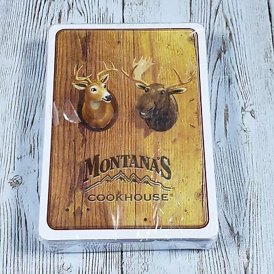 Montana's Cookhouse Canada Souvenir Deck Playing Cards Sealed • $10.39