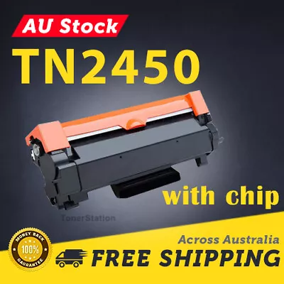 NoN-OEM TN-2450 CHIPPED Toner For Brother MFC-L2730DW/L2750DW HL2350DW HY TN2430 • $19.90