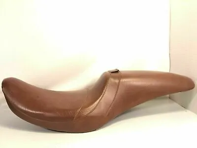 Corbin Leather Motorcycle Seat Vintage Brown • $669.88