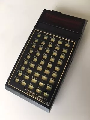 $26 • Buy Texas Instruments TI-59 TI 59 Vintage Programmable Calculator - Donor