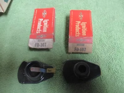 New NOS Distributor Rotor (2) FD107 Fit's Ford Mercury IH Trucks Vintage Parts • $9.50