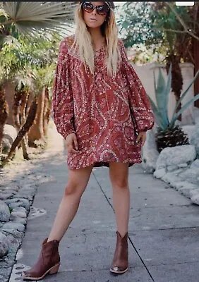 $115 • Buy Spell And The Gypsy Collective Tunic Bohemian Dress Size M $115