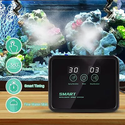 Reptile Fogger Smart Spray System Humidifiers Automatic  Timer Reptile Misting • $49.99