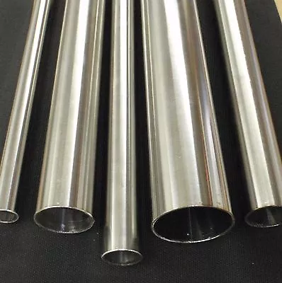 STAINLESS STEEL TUBING 1/4  O.D. X 12 INCH LENGTH X .040  WALL POLISHED 6mm • $7.25