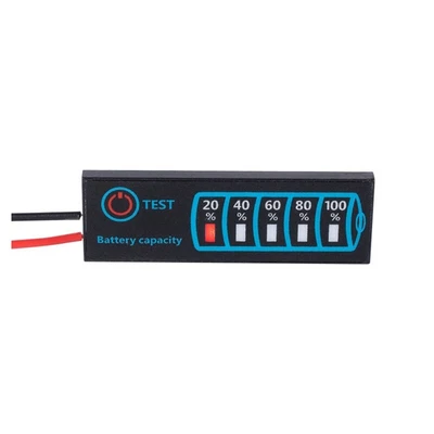 £4.03 • Buy 18650 - Lithium 5-30V Lead Acid Battery Level Indicator Tester LCD Display K6