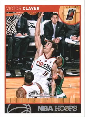 2013-14 Hoops Artist's Proofs Trail Blazers Basketball Card #136 Victor Claver • $1.75