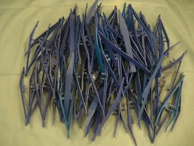 £15 • Buy 75 Blue Plastic Tweezers 