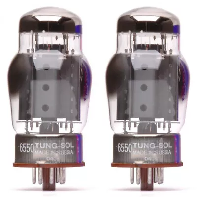 Pair Of Tung-Sol 6550 New Production Power Vacuum Tube • $145.90