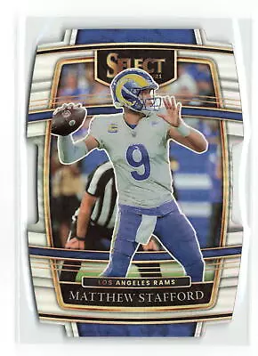 MATTHEW STAFFORD #20 2021 PANINI SELECT RAMS Silver • $1.85