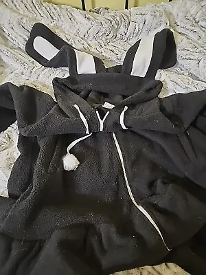 Black Bunny Jacket XL Kawaii • $30