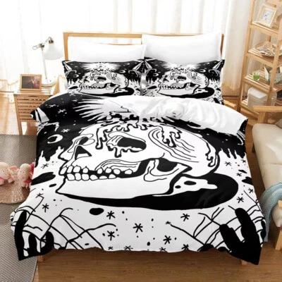 £12.61 • Buy Quilt/Doona/Duvet Cover Set Single/Double/Queen/King Size Bed Pillow Cases