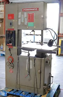 Powermatic Model 600 Blade Welder 20  Vertical Band Saw • $799.99